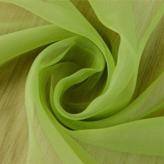 Smarties Limettengrün Weicher Schimmernder Voile Vorhang