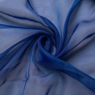 Smarties Marineblau Weicher Schierer Voile Vorhang