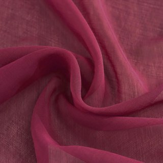 Smarties Rot Burgunder Weich Transparenter Voile Vorhang