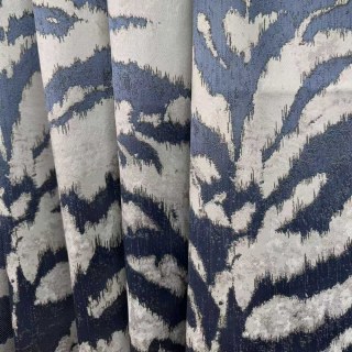 Tiger Stripes Navy Blue Animal Print Curtain
Tigerstreifen Marineblau Tierdruck Vorhang 5