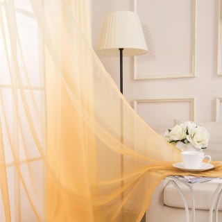 Candy Land Ombre Gelb Voile Vorhang