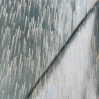 Gilded Stream Eierschalenblau Vorhang mit metallischen Streifen 5