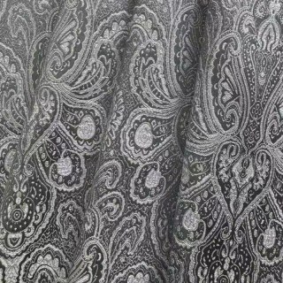 Neue Klassiker Damast Jacquard Dunkelgrau Kohle Curtain 4