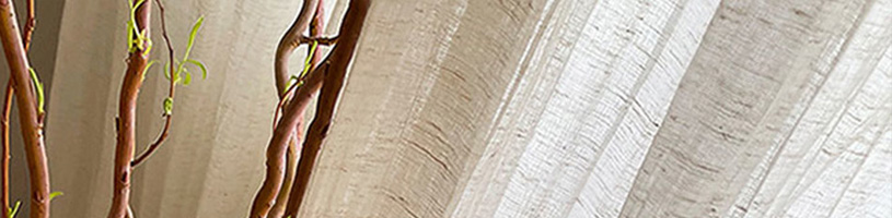 Landhausstil Voile Vorhang