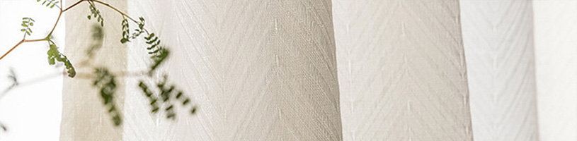 Zeitgenössisch Voile Vorhang