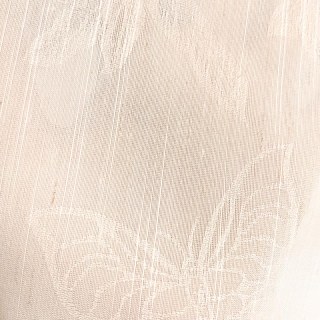 Zarte Schmetterlinge Elfenbein Gestreifte Blumenspitzengardine 3