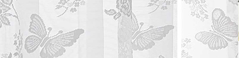 Schmetterling Voile Vorhang