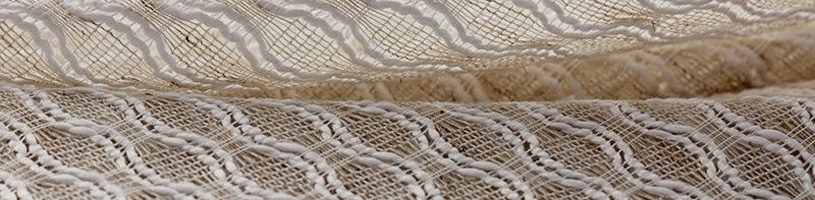 Gitter Voile Vorhang