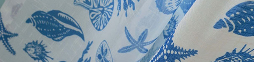 Maritim/Küstenstil Voile Vorhang