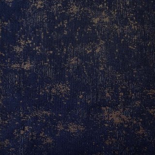 Golden Nebula Luxus Jacquard Dunkelblaue Vorhänge mit Goldglitzer 7