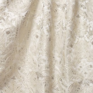 Palais Arabesque Luxuriöse 3D Jacquard Creme Champagner Damast Vorhänge 6