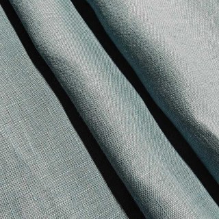 Wabi Sabi Reines Leinen-Samt Haze Blaues Sichtgardinenvoile