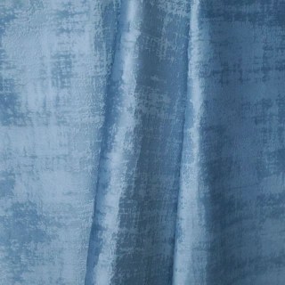 Premium strukturierter Haze Blau Samtvorhang 5