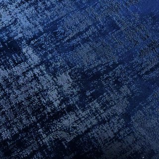 Premium strukturierter Midnight Navy Blue Samtvorhang