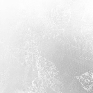 Schimmernde Blätter Elfenbeinfarbener Voile Vorhang 8