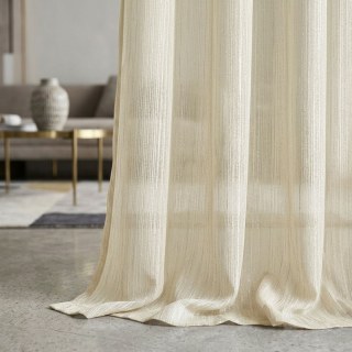 Seidenwasserfall Creme Chiffon Voile Vorhang