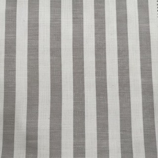 Coastal Weave Driftwood Braun Gestreifte Natur Leinen Baumwolle Mischung Vorhänge