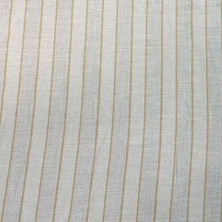 Haven Stripe Sand Gelb Natürliche Leinen Baumwolle Blend Vorhänge 4