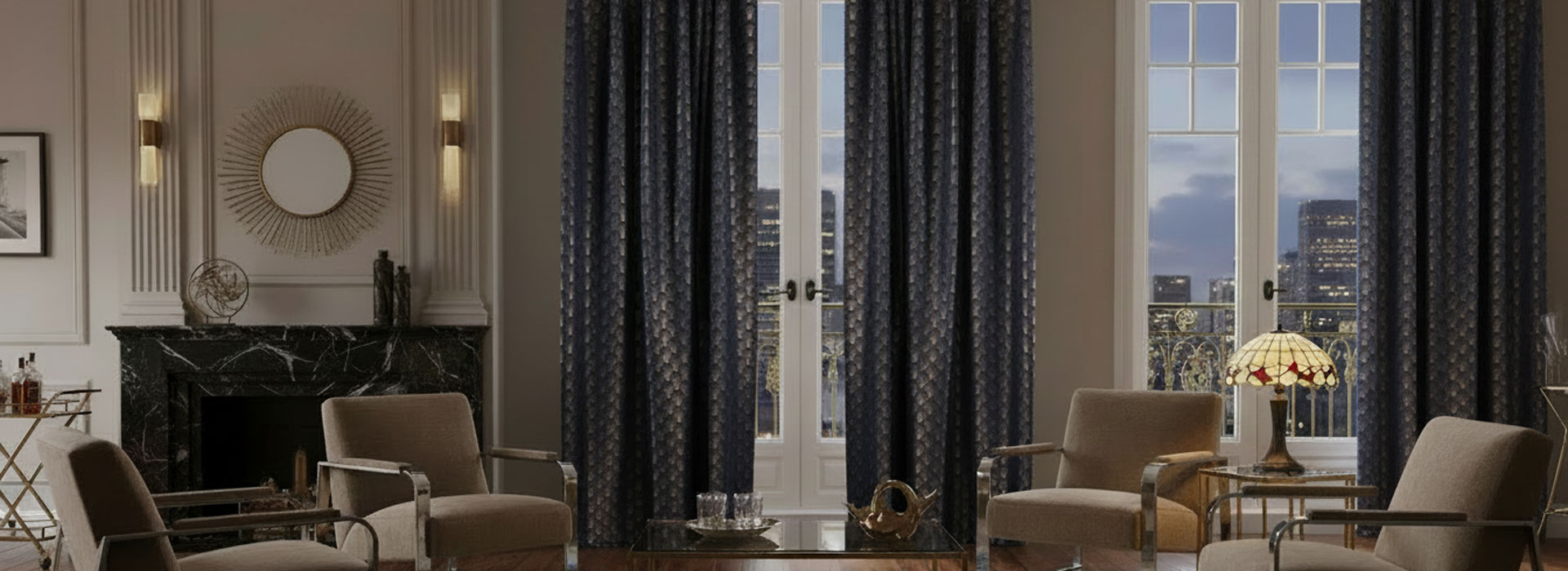 ART DECO CURTAINS