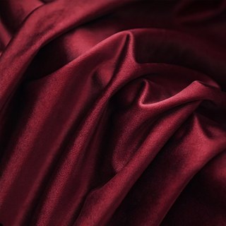 Luminous Luxe Burgundy Wine Red Velvet Curtains