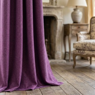 Pine Valley Purple Plum Blackout Curtain 4