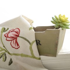 Fragrance Vert Branche Brodé Rideau 5