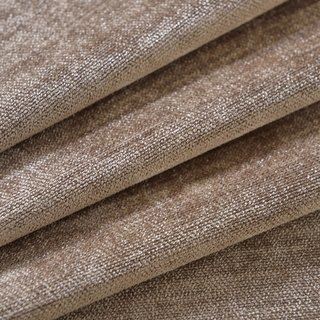 Rideau en chenille marron taupe de luxe 6
