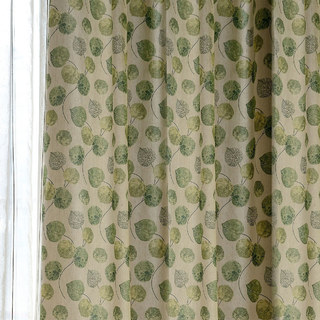 La Rideau Feuille de Eucalyptus Moment Vert