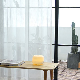 Summer Wind Stripe Texture White Sheer Voile Curtain
Summer Wind Stripe Texture Blanc Voile Transparent Rideau 6