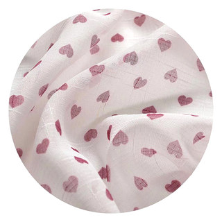 Reine de Cœurs Rideau Voile Semi-Transparent 6