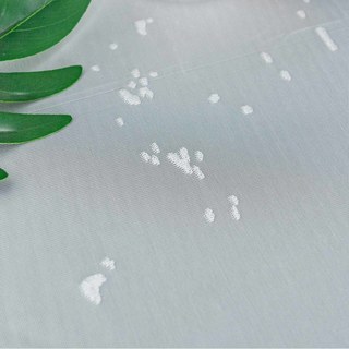 Constellation Grappes Éparses Blanc Rideau Voile Texturé 3