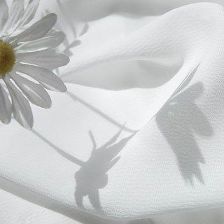 Grace Texturé Ivoire Blanc Rideau Voile Lourd 7