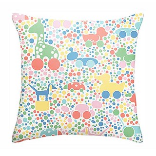 Bouncy House Animaux à Pois Multi Couleurs Rideau Imprimé 6