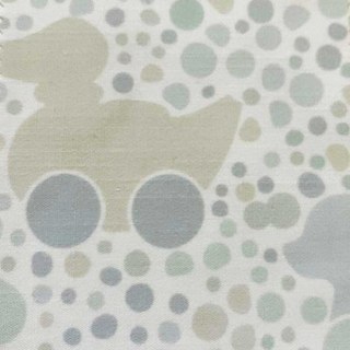 Rideau imprimé pastel avec motifs d'animaux et pois rebondissants 4