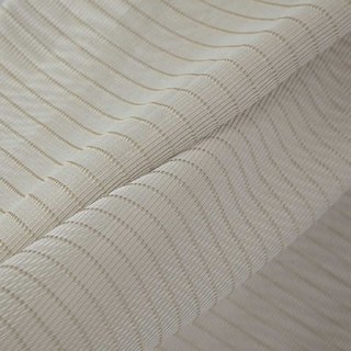 Tide Luxury Horizontal Rayé Pastel Voilage Rideau Café 13