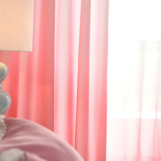 Candy Land Ombre Rose Rideau Voile 3