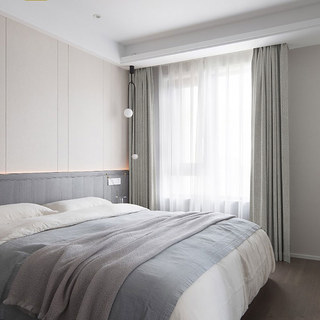 Exquis ride mat luxueux cendré gris clair rideau en chenille 2