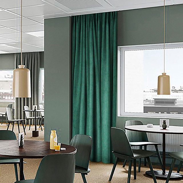 Exquis ride mat luxueux ride de forêt émeraude vert chenille 1