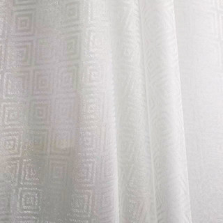 Shimmering Diamonds Geometric Ivory White Voile Curtains
Shimmering Diamonds Géométrique Ivoire Blanc Rideaux Voile 3