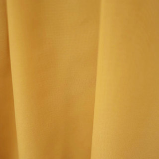 Douce Brise Moutarde Jaune Rideau Voile Chiffon 5