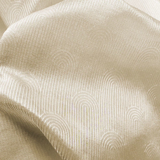 Rolling Hills Art Déco Voilages Chatoyants Or Champagne 1