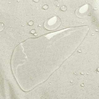 Del Mar Imperméable 100% Blackout Crème Lin Style Rideau extérieur