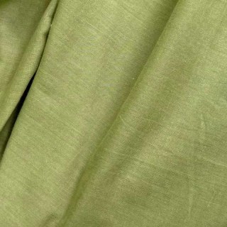 Cotton Club Pure Cotton Olive Green Heavy Semi Sheer Voile Rideau 2