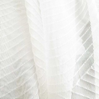 Tide Luxe Motif Vague Rideau Voile Blanc 2