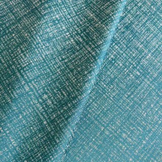 Lattice Sketch Abstrait à Carreaux Rideaux Turquoise 4