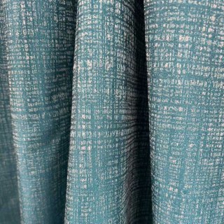 Lattice Sketch Abstrait à Carreaux Rideaux Turquoise 3
