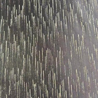 Rideau noir Gilded Stream avec rayures métalliques 4