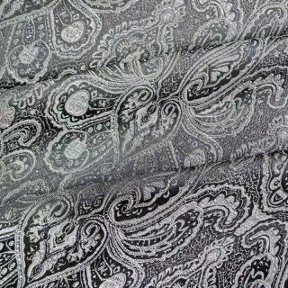 Nouveaux Classiques Damas Jacquard Rideau Gris Anthracite Foncé 4