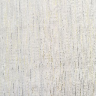 Rideau à motifs cascade crème scintillant rayé 6