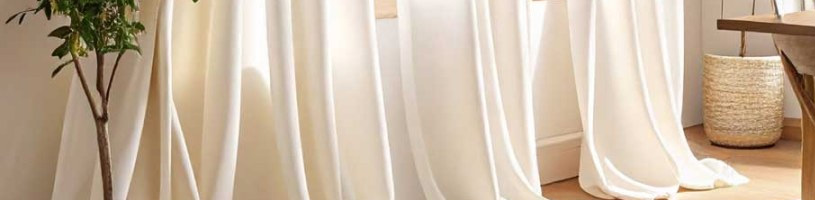 Coton Rideau en Voile